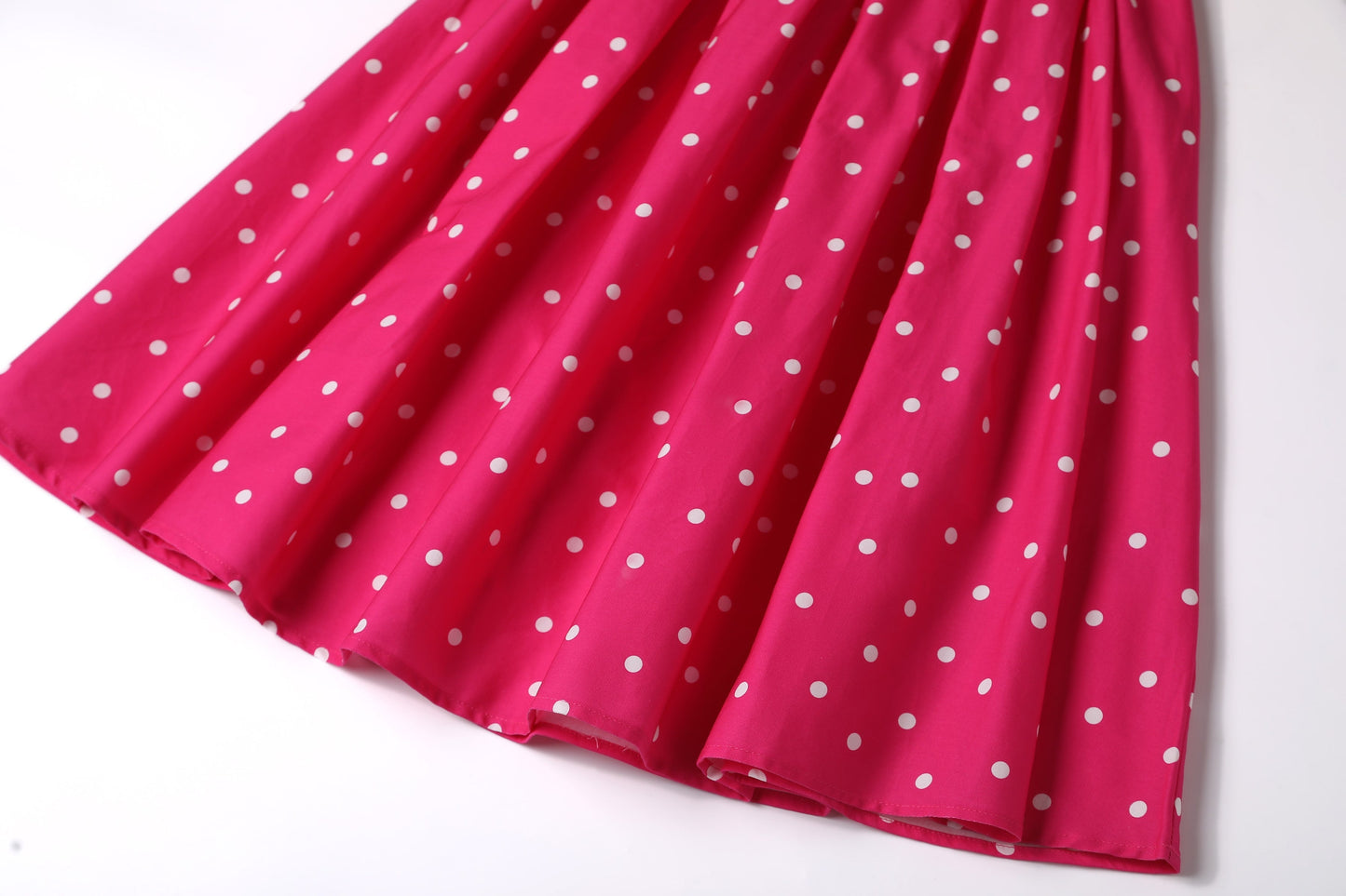 Lola 50's Retro Swing Dress in Hot Pink