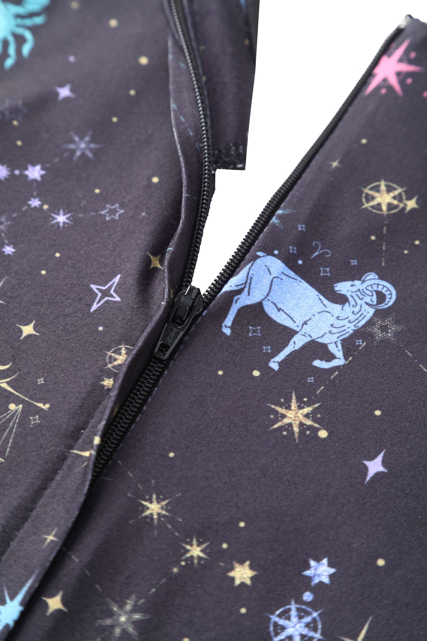 Billie Sparkly Horoscope Black Dress