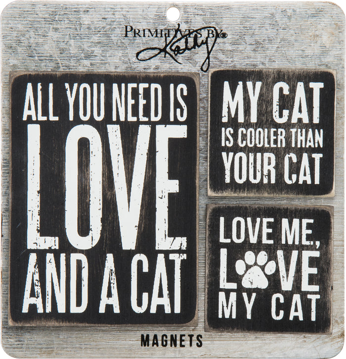 Cat Magnets Set for Cat Lovers #100-1574