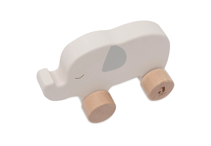 Jollein Wooden Elephant On Wheels Jungle Jambo