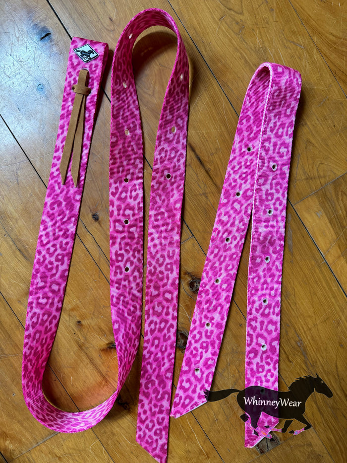 Pink Leopard Cinch Set