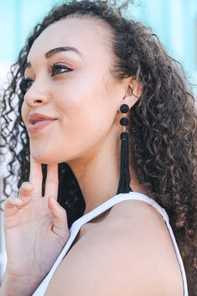 Tracey Tassel Dangle Drop Earrings