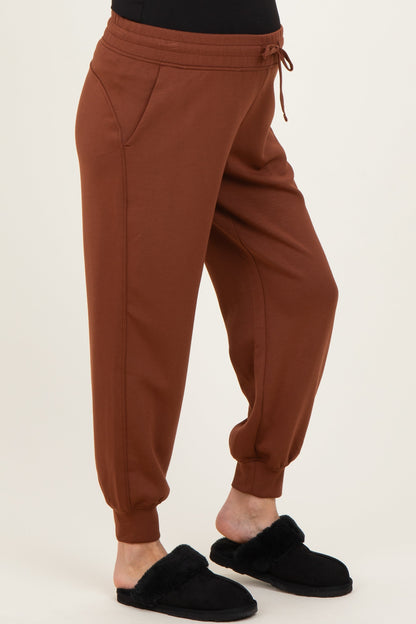 Chestnut Maternity Jogger Pants