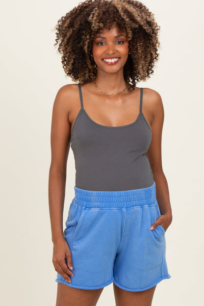 Aqua Mineral Wash Terry Maternity Short