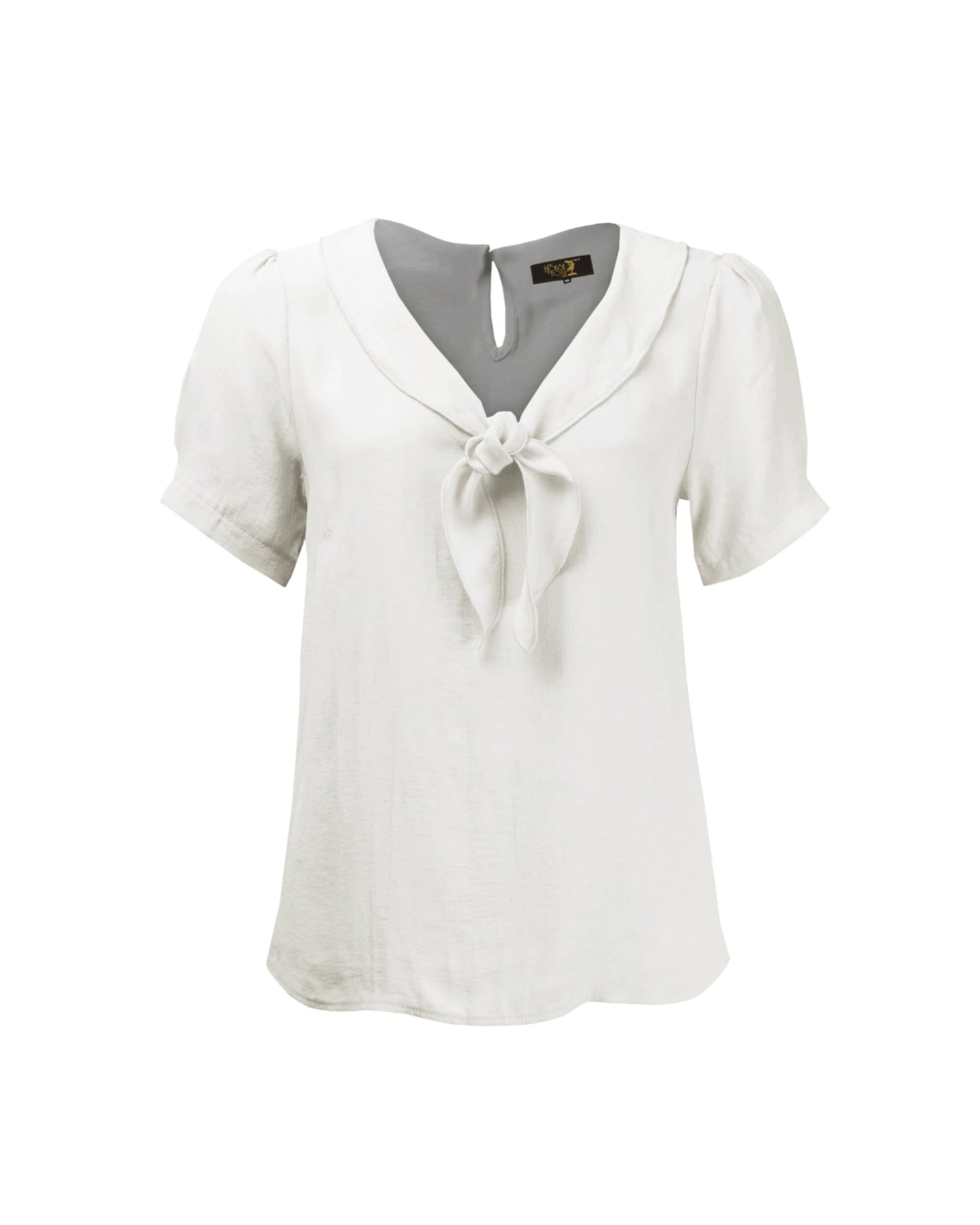1930s Shawl Blouse - Ivory