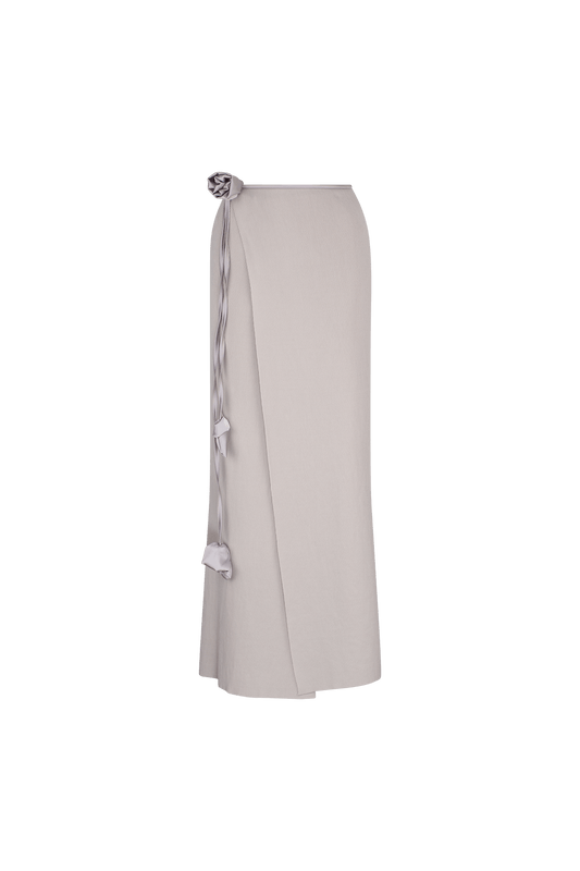 CURAAE Abegaile Maxi Skirt in Grey