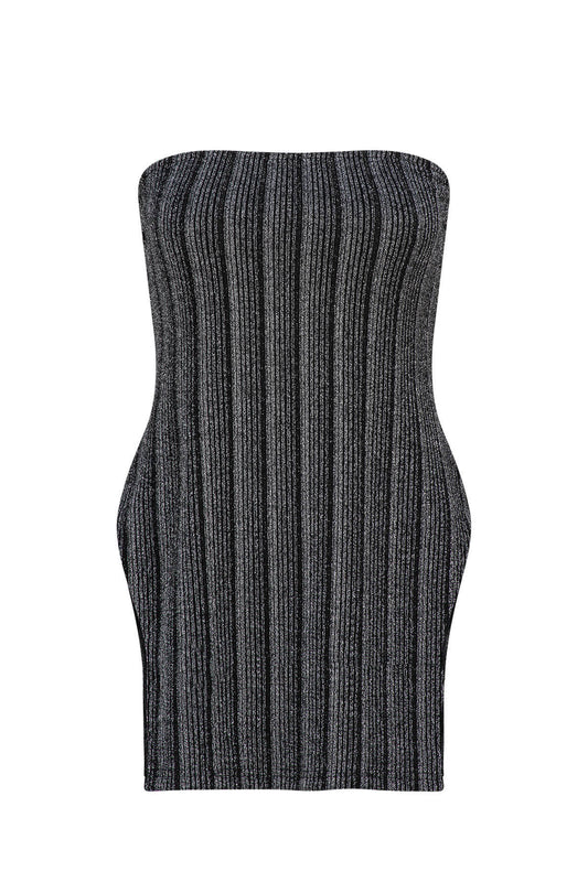 CURAAE Liberty Strapless Top in Black