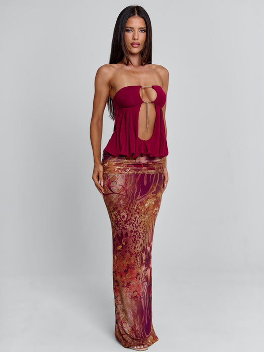 DIORA MAXI DRESS CELINE