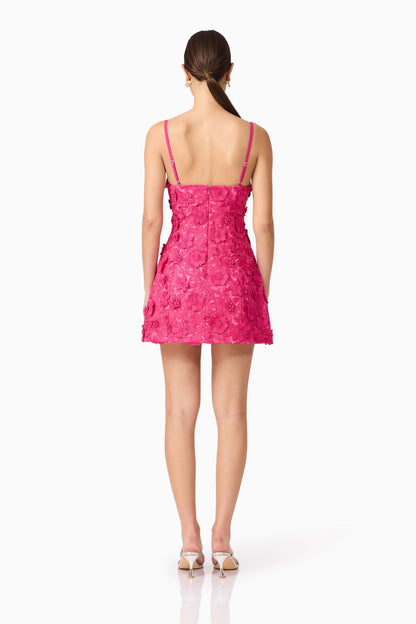 Claudia Party Dress in Pink