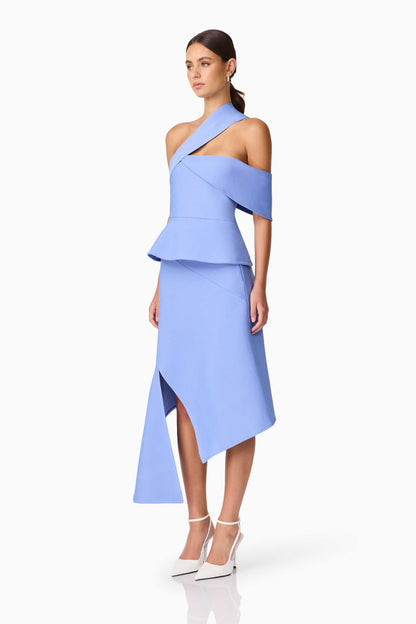 Sonya Asymmetrical Set in Blue