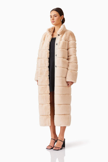 Daphne Coat in Beige