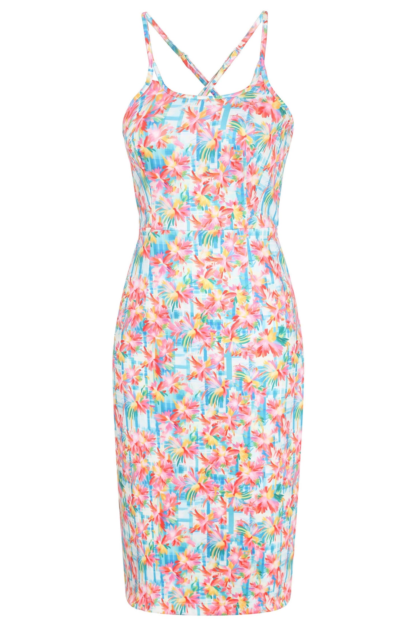 Norma Summer Floral Fitted Dress