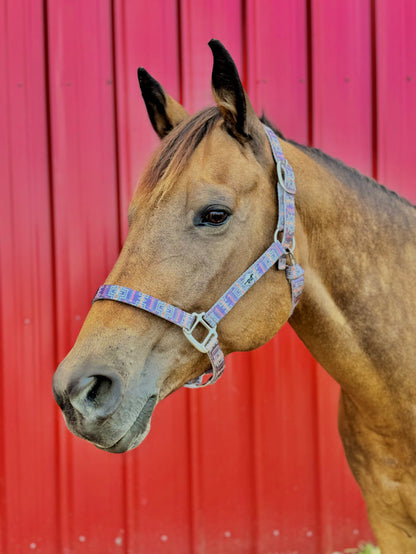 Made to Order Nylon Halter – 3‑Ply Custom Nylon Halter with Throat Clip