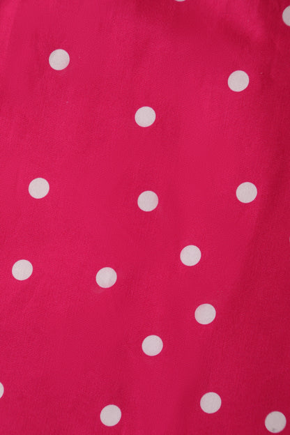 Lola 50's Retro Swing Dress in Hot Pink