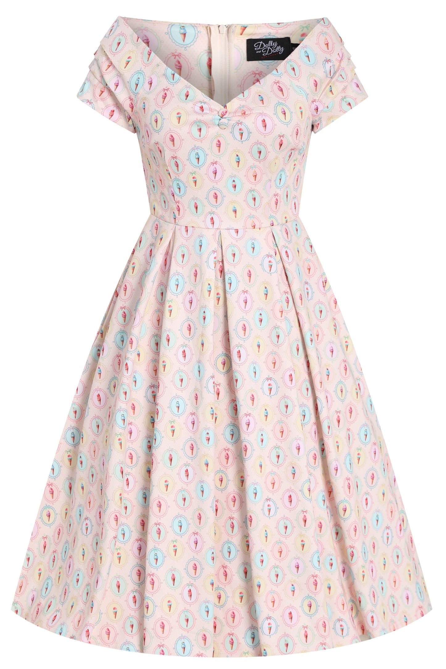 Lily Pink Gelato Off Shoulder Dress