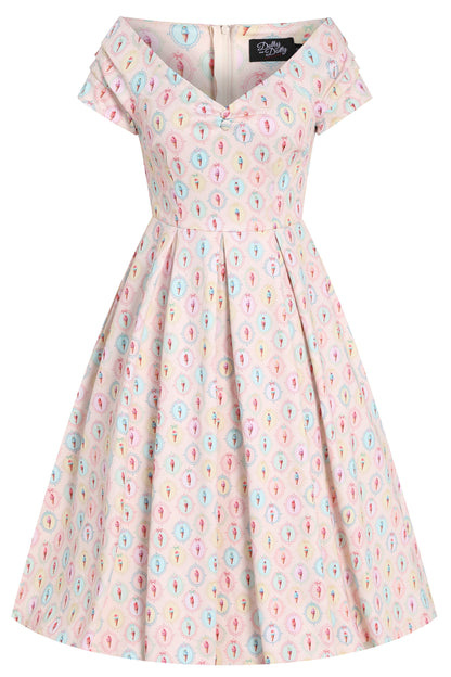 Lily Pink Gelato Off Shoulder Dress