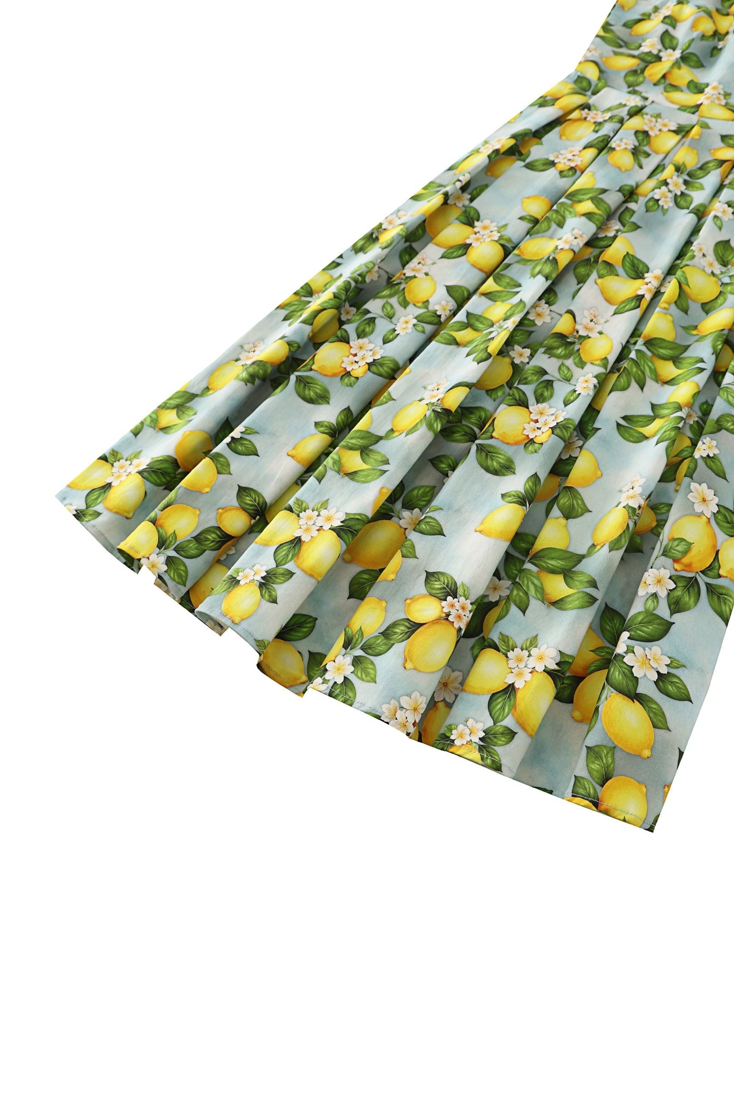 Ophelia Blue Lemon Midi Dress