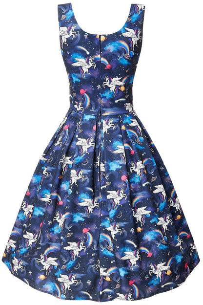 Amanda Unicorn Swing Dress