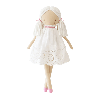 Alimrose Frankie Broderie Doll 42cm