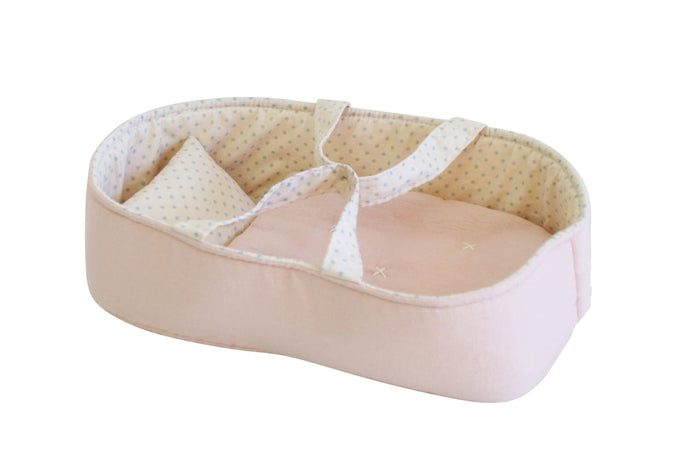 Alimrose Playtime Doll Carrier Set 30cm Pale Pink & Spot