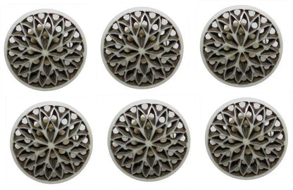Aubrie Resin Carved Knobs