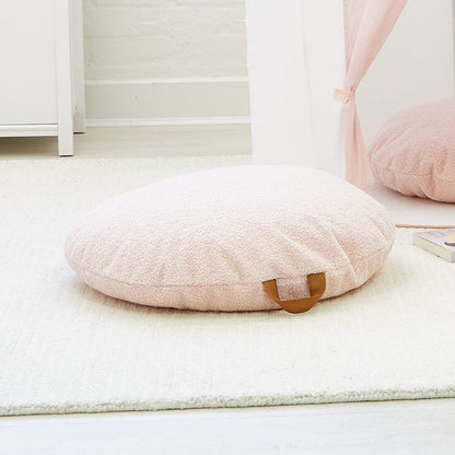 BAYLEY Teddy Boucle Cushion Blush Pink