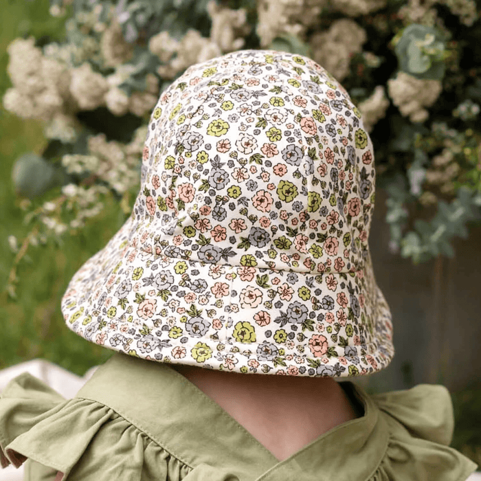 Bedhead Toddler Bucket Sun Hat Floret
