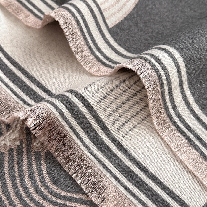 Belluno Pashmina Scarf Gray