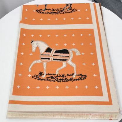 Bettona Pashmina Scarf Orange