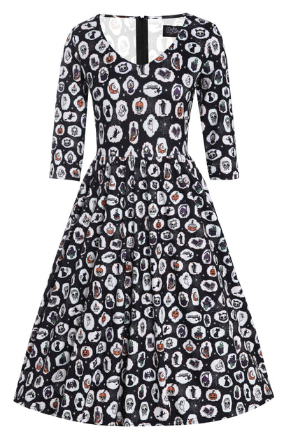 Billie Spooky Witchcraft Long Sleeved Dress
