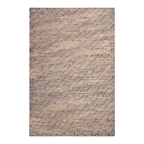 Blue Wool & Hemp Rug