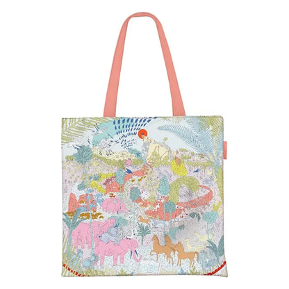 Horses Forest Pink