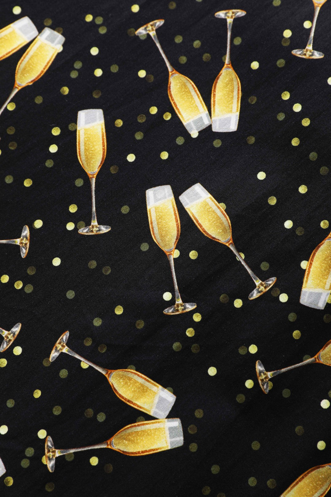 Mabel Celebration Champagne Midi Shirt Dress
