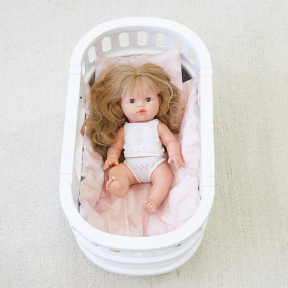 Celeste Doll Bed Cot White