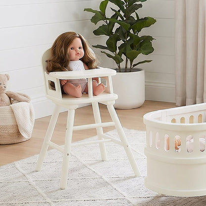 Celeste Doll High Chair Ivory