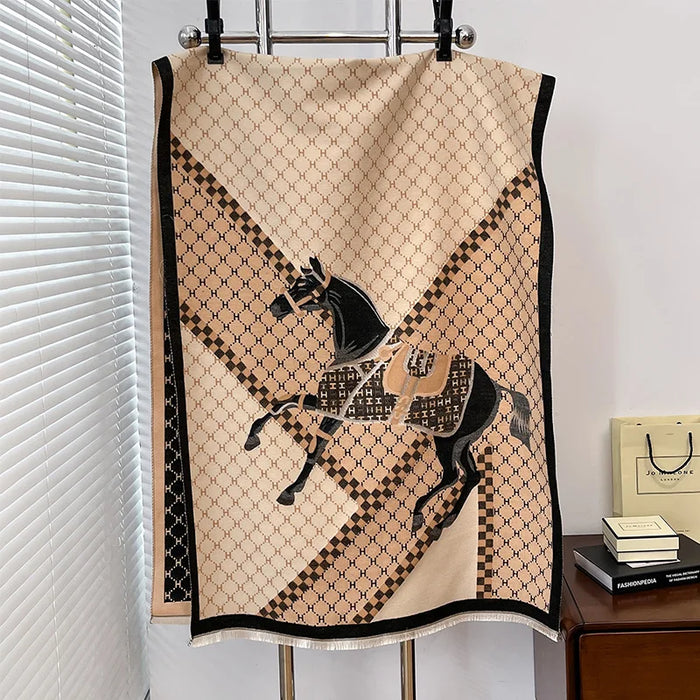 Cezanne Pashmina Scarf Beige