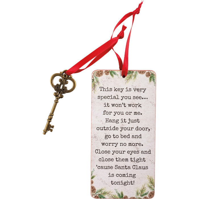 Christmas Ornament "Santa's Magic Key" #100-C134