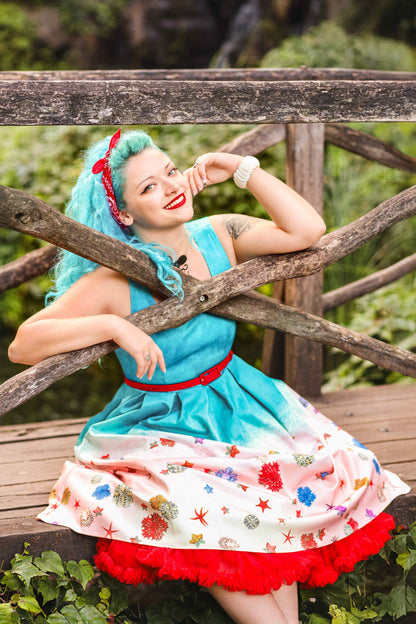 Amanda Coastal Crush Swing Dress
