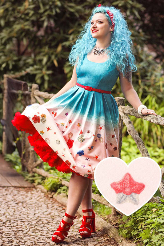 Amanda Coastal Crush Swing Dress