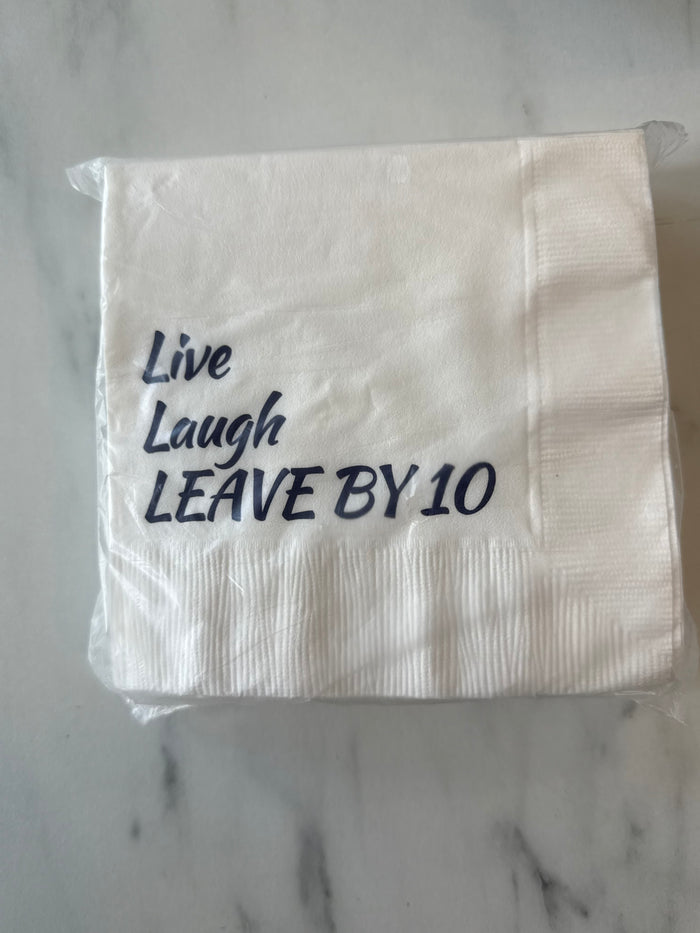 Live Laugh LEAVE BY 10-40ct