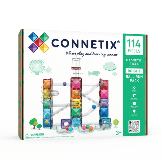 Connetix Ball Run Bright Pack 114pcs