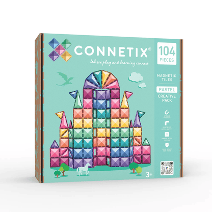 Connetix Pastel Creative Pack 104  Piece