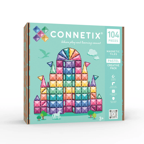 Connetix Pastel Creative Pack 104  Piece