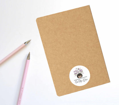 PinkPolish Design Notebook "Daisy Finch" Notebook / Sketchbook / Journal