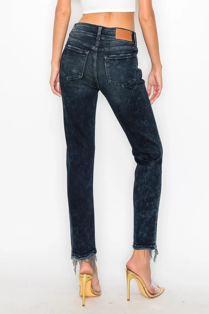 Doreen Mid Rise Cigarette Jeans