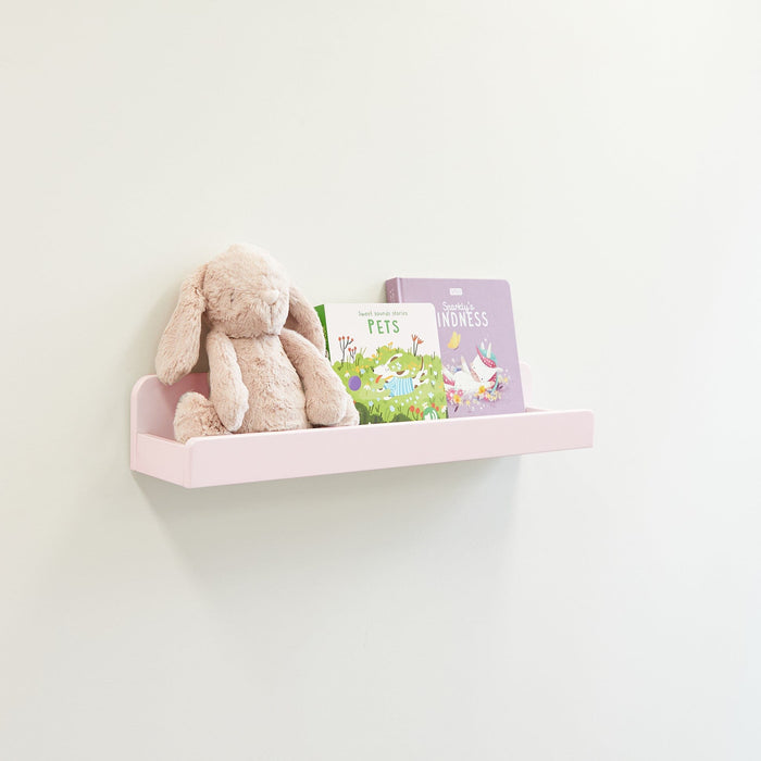 ENZO Wall Mounted Shelf - Single Soft Pink