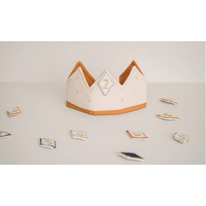 Fabelab - Birthday Crown with Numbers 1-10, Natural