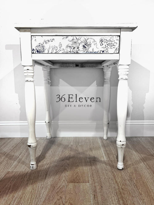 Floral End Table