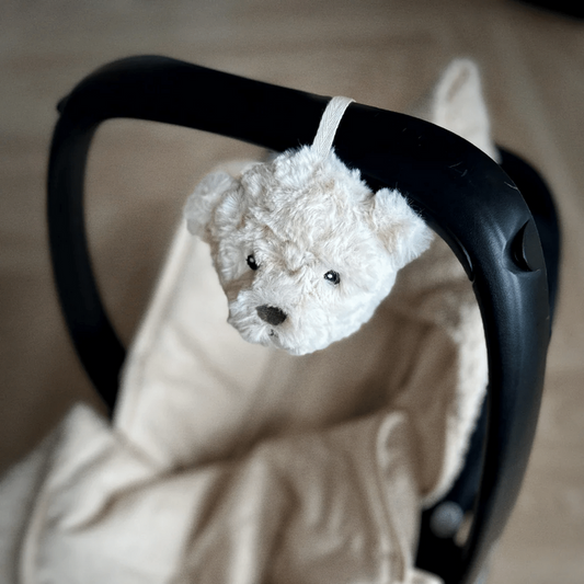 Flow Amsterdam Lou Bear Comforter On The Go - Beige