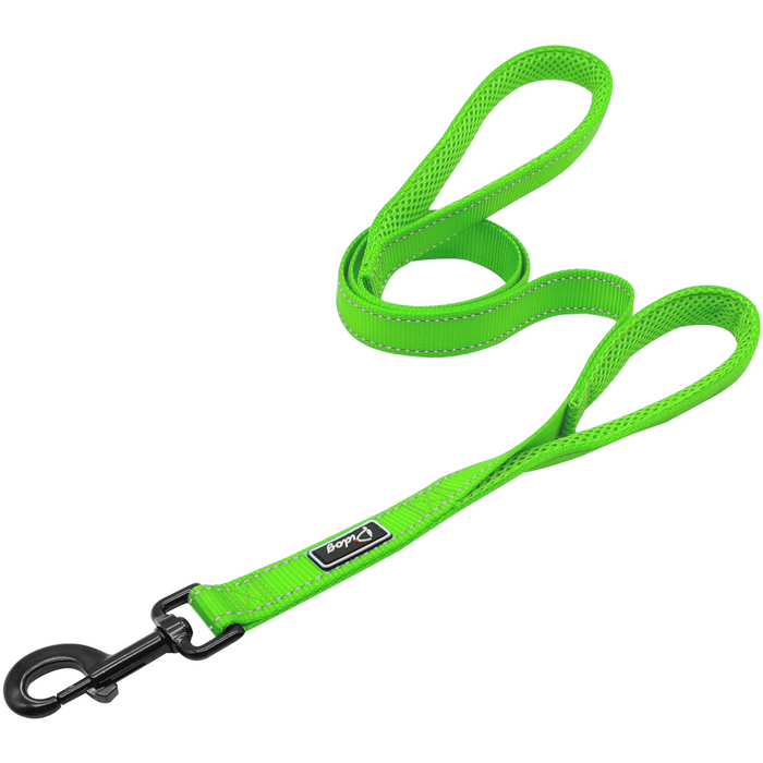 Green No Pull Reflective Harness & Leash Set - Dogs and Horses